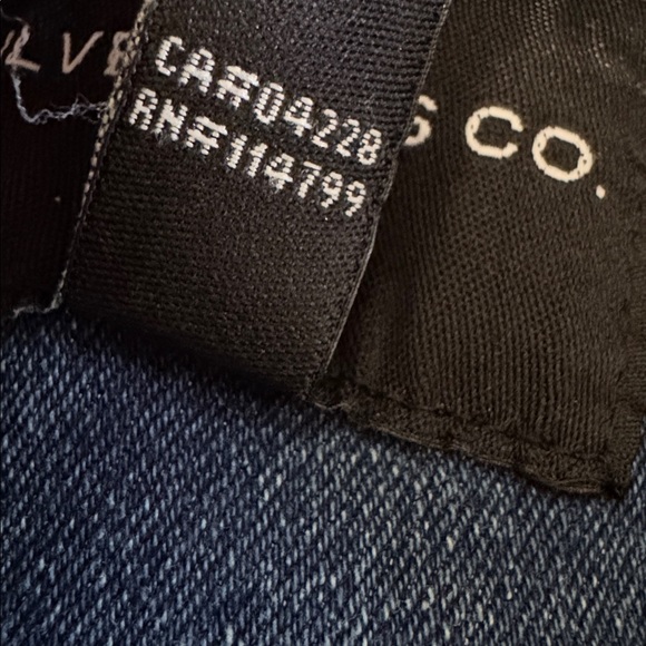 Silver Jeans | “Evelyn” Girls Medium Wash Denim Jean Jacket - Size Small (7/8) - Picture 6 of 13